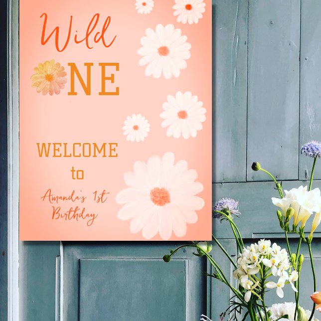 Daisy Wild One 1. Geburtstagsmädlerin Poster (Von Creator hochgeladen)