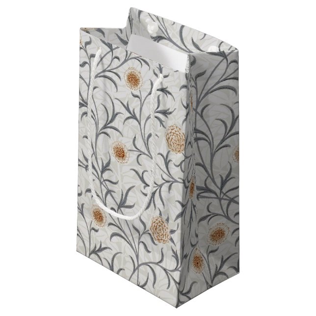 Daisy, William Morris kleine Geschenktasche Geschenktüte (Vorderseite Schrägansicht)