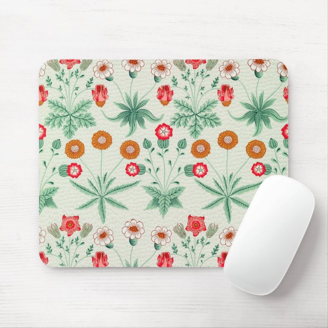 Daisy, William Morris Mousepad (Mit Mouse)