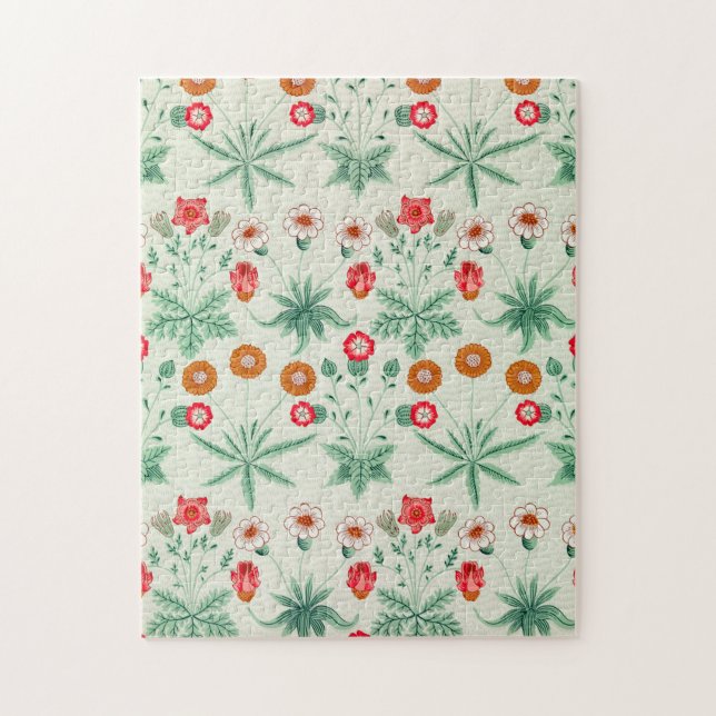Daisy, William Morris Puzzle (Vertikal)