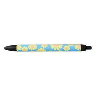Daisy Yellow Blue Kugelschreiber