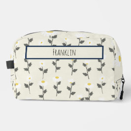 Daisy Zeichnend I Individuelle Name Waschbeutel