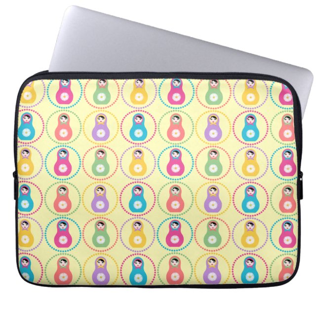 Daisyflower Laptopschutzhülle (Vorderseite)