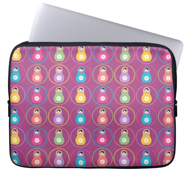 Daisyflower Laptopschutzhülle (Vorderseite)