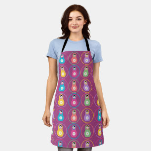 Daisyflower Matryoshka Schürze