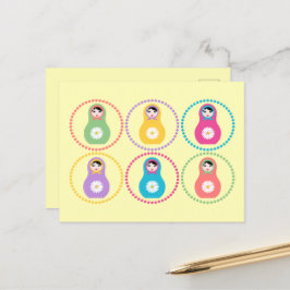 Daisyflower Missydoll Postkarte