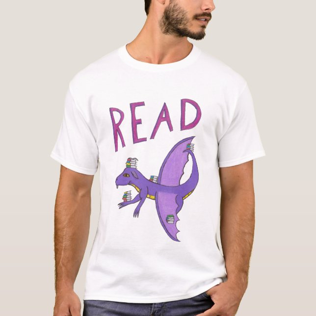 Daisy's READ Dragon Shirt (Vorderseite)