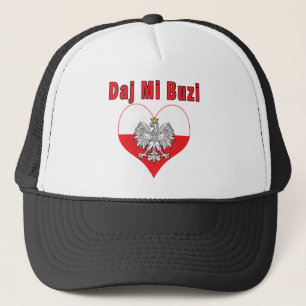 Daj Mi Buzi Eagle Heart Truckerkappe