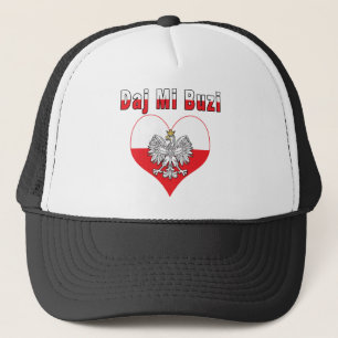 Daj Mi Buzi Eagle Heart Truckerkappe