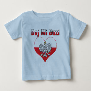 Daj MI Buzi Eagle Herz Baby T-shirt
