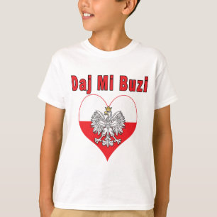 Daj MI Buzi Eagle Herz T-Shirt