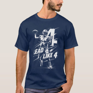 Dak Prescott "Lead Like 4" - Commitment Quarterbac T-Shirt