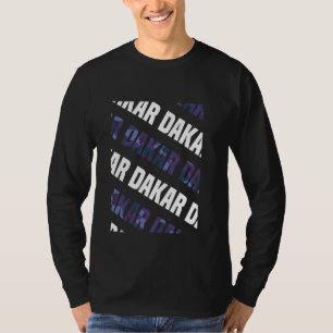 Dakar Camouflage Pattern Lila Camouflage T-Shirt