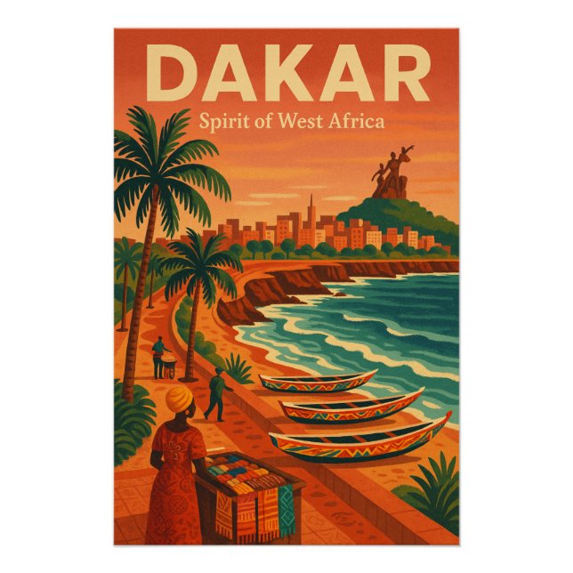 DAKAR – Geist Westafrikas Poster (Vorderseite)