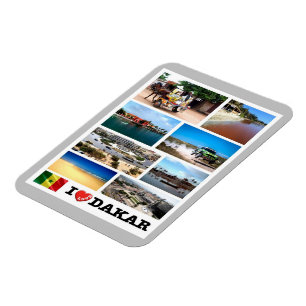 Dakar I Liebe - Senegal - Magnet