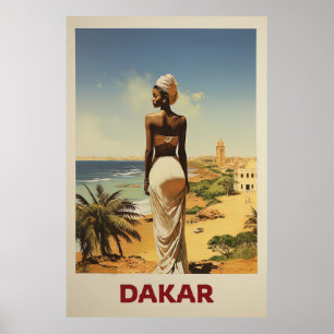 Dakar, Senegal, Reisen Poster