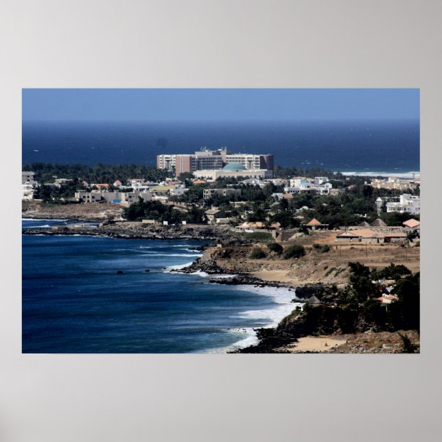 Dakar, Senegal, West Coast Leinwand Poster (Vorne)
