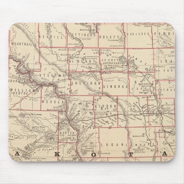 Dakota 3 mousepad (Vorne)