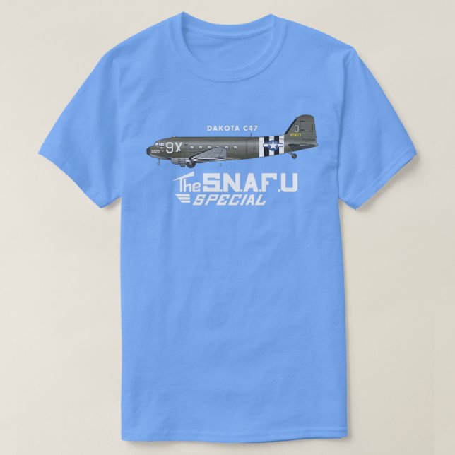 DAKOTA C47 SKYTRAIN SNAFU SPECIAL T-Shirt (Design vorne)