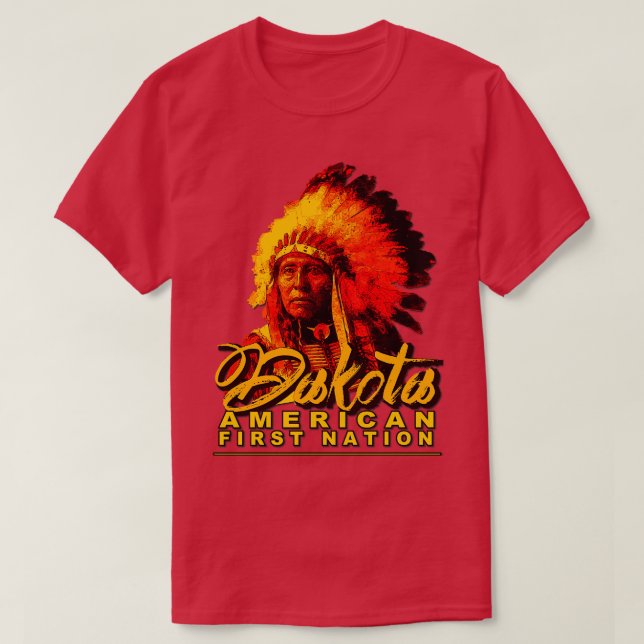 Dakota First American Nation T-Shirt (Design vorne)