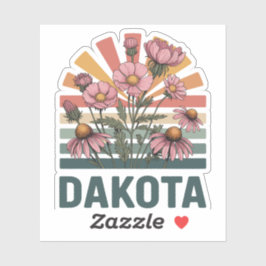 Dakota Floral Aufkleber