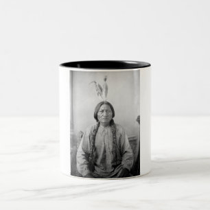 Dakota Leader sitzt Bull Native Amerikanische Urei Zweifarbige Tasse