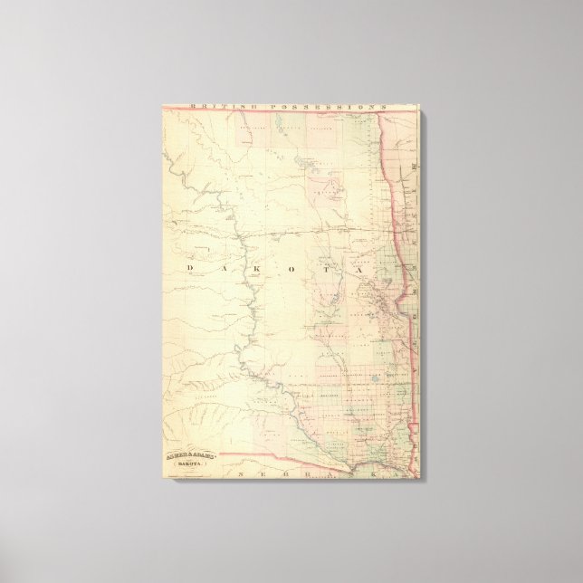 Dakota Leinwanddruck (Vorderseite)