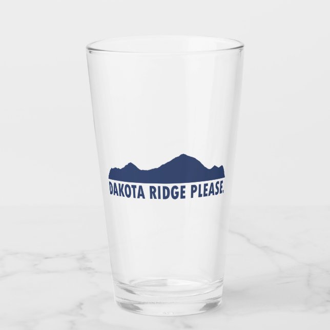 Dakota Ridge Bitte Glas (Vorderseite)