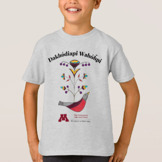 Dakota-Sprach-Nest-T-Shirt für Kinder T-Shirt