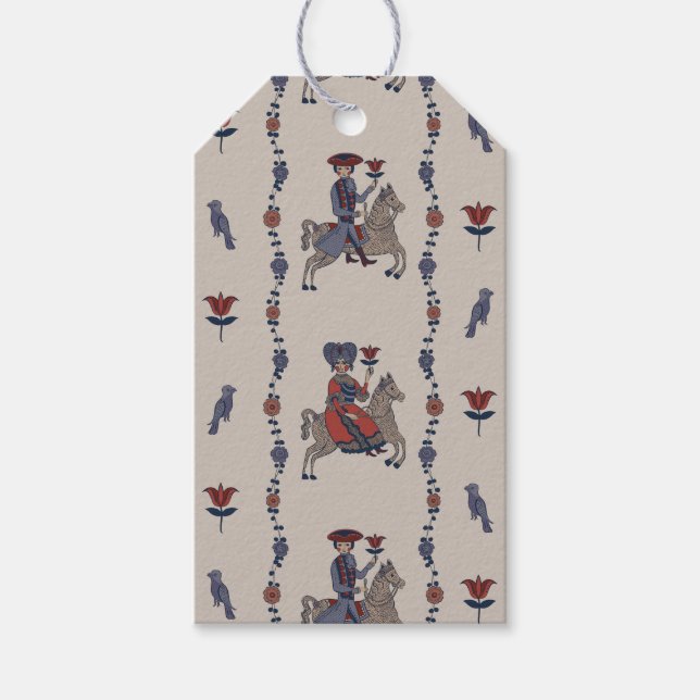 Dala B - Geschenkstempel Geschenkanhänger (Vorderseite)