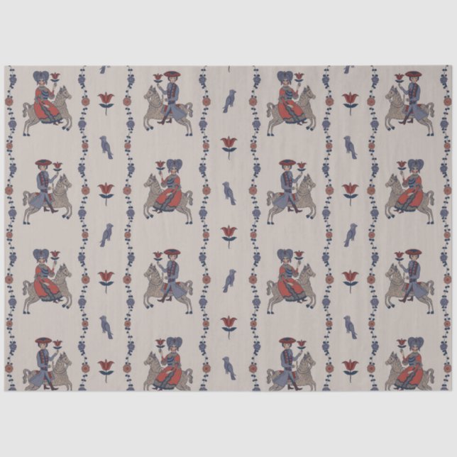 Dala B - Gewebe Seidenpapier (Vorderseite)