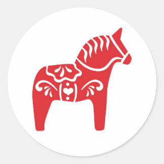 Dala Horse Aufkleber