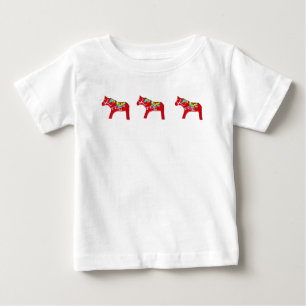 Dala Horse Baby T-shirt