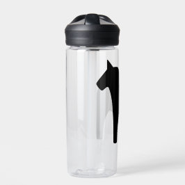 Dala Horse Black Water Flasche