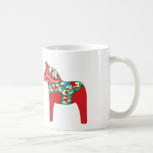 Dala Horse Coffee Cup. Kaffeetasse