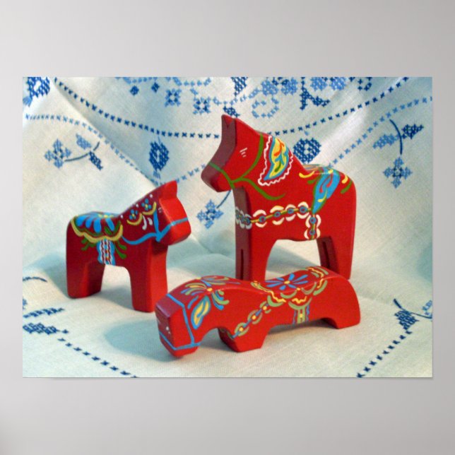 Dala Horse Collector's Poster (Vorne)
