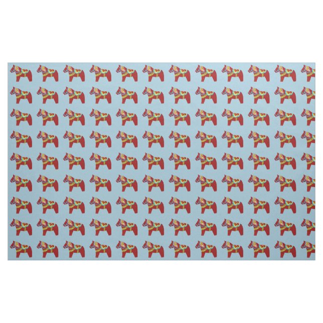 Dala Horse Fabric Stoff (Fat Quarter (45,7 x 55,9 cm))