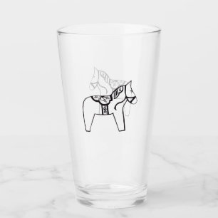 Dala Horse Glas