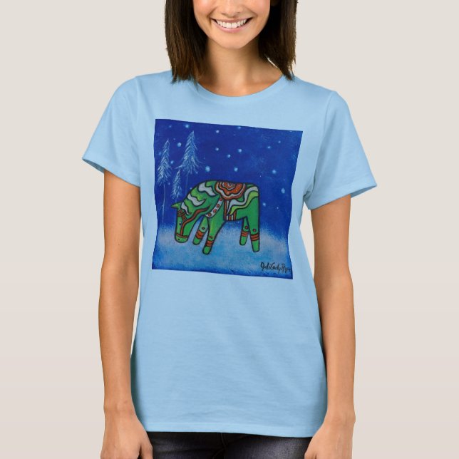 Dala Horse III T - Shirt (Vorderseite)