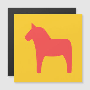 Dala Horse Magnetkarte