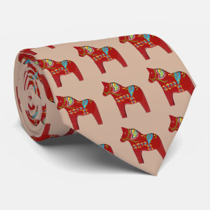 Dala Horse Necktie Krawatte