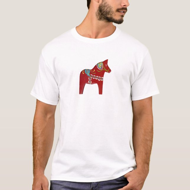 Dala Horse T - Shirt (Vorderseite)