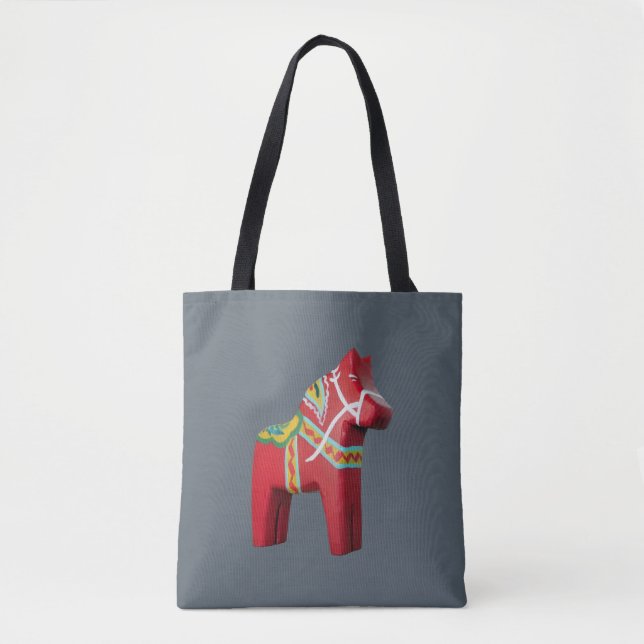 Dala Horse Tote Bag (Vorderseite)