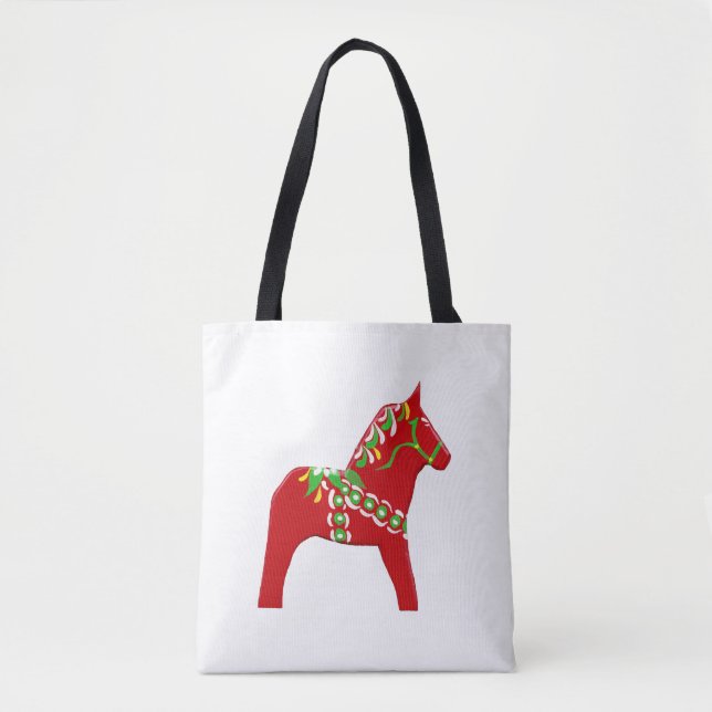 Dala Horse Tote Bag (Vorderseite)