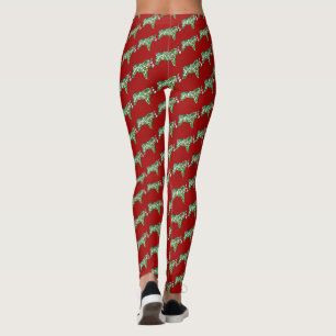 Dala Horse Weihnachten Leggings