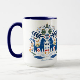 Dala Horse - Zuhause Sweet Zuhause Tasse