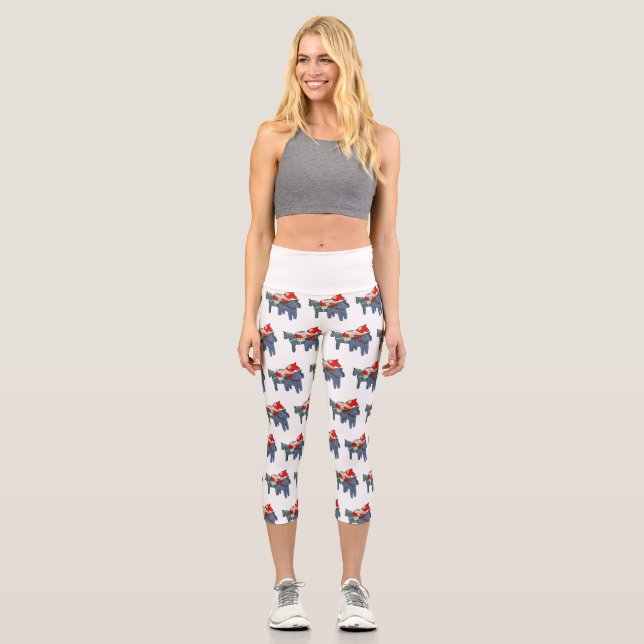 Dala Horses Capri Leggings (Vorderseite)