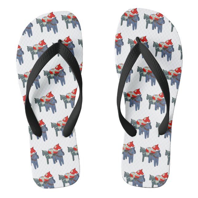Dala Horses Flip Flops (Fußbett)