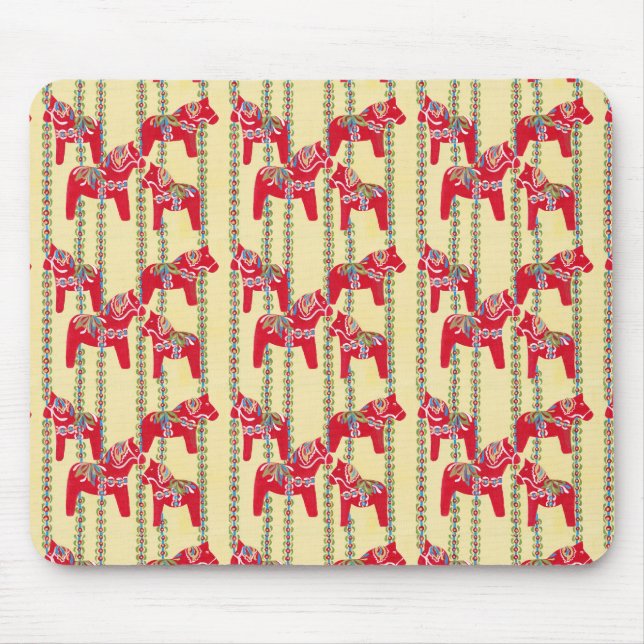 Dala Horses Mousepad (Vorne)