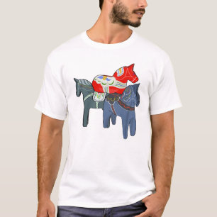 Dala Horses T-Shirt